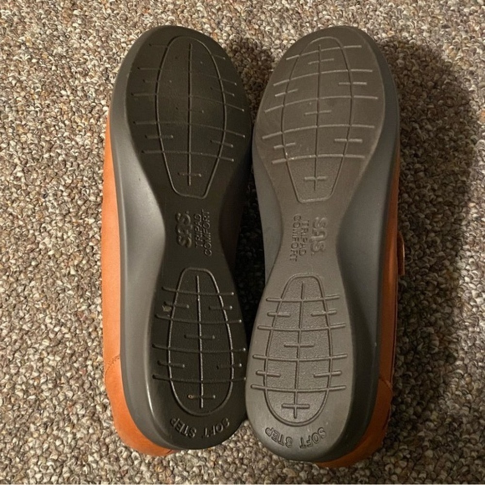 SAS Tripad Comfort Shoes Size 9 S Women’s Mary Jane Brown Velcro‎ GrannyCo… - Picture 6 of 11